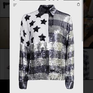 Filles A Papa Sequin Shirt